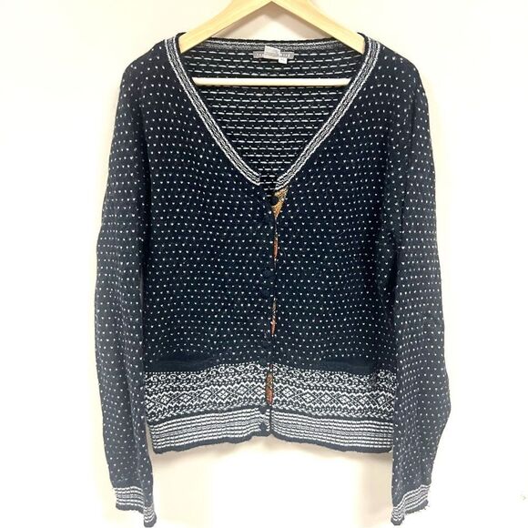 Isabella Bird cotton/wool blend cardigan Sz XL - Picture 1 of 6
